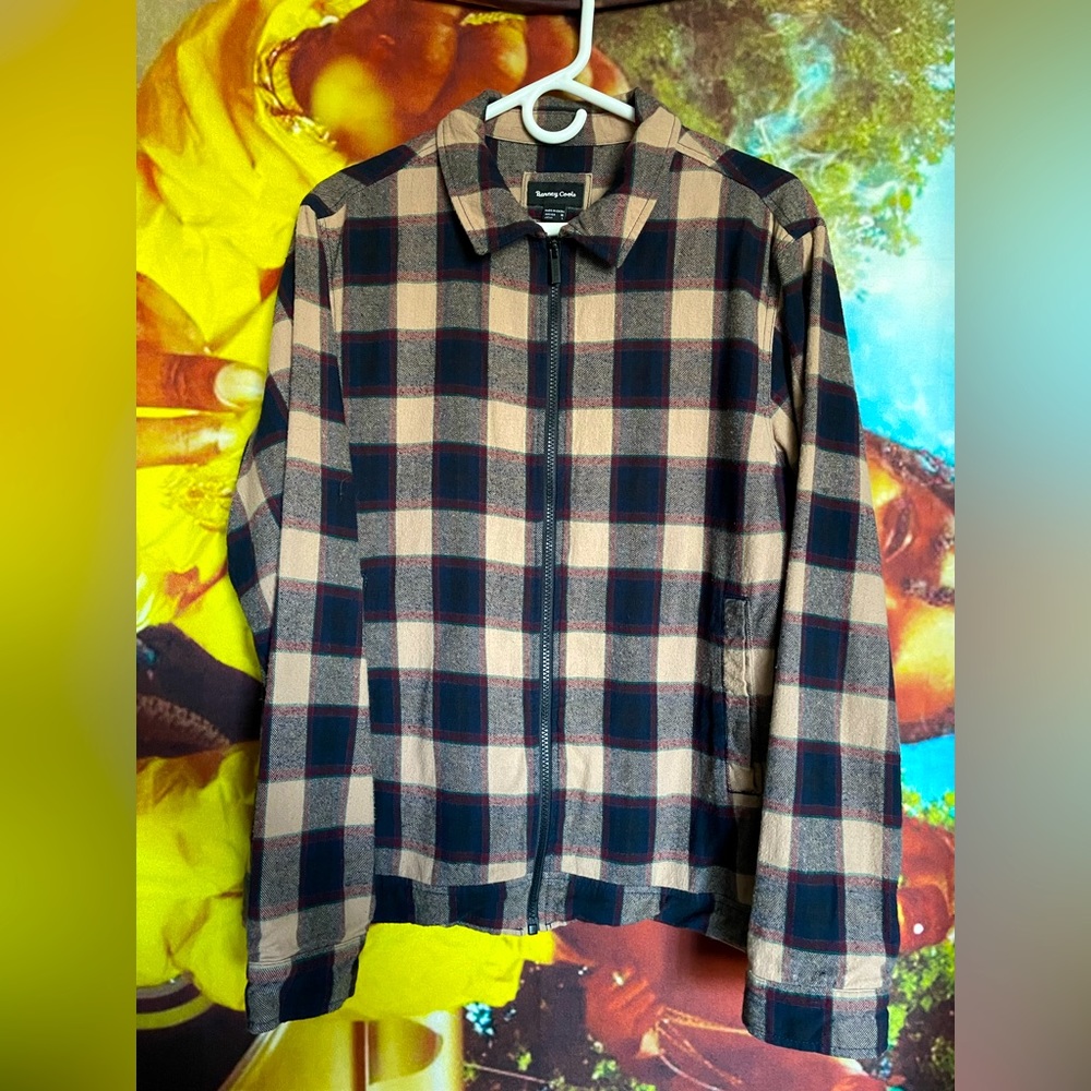 Barney Cools zip down flannel